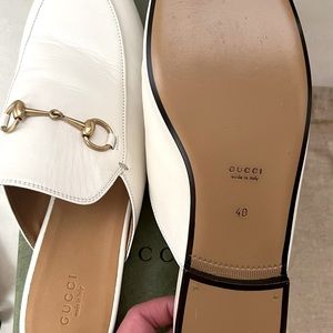 Gucci Princetown Leather Mules